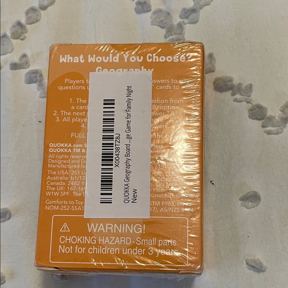 What would you choose geography edition? Do kids rather game NWT